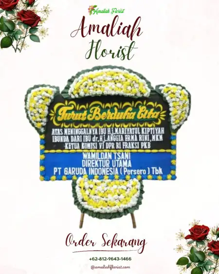Papan Bunga Duka Anggruk